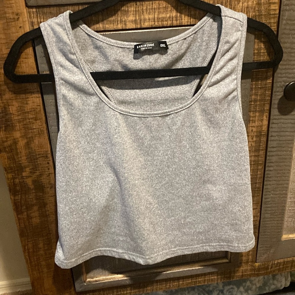 SHEIN curve tank top